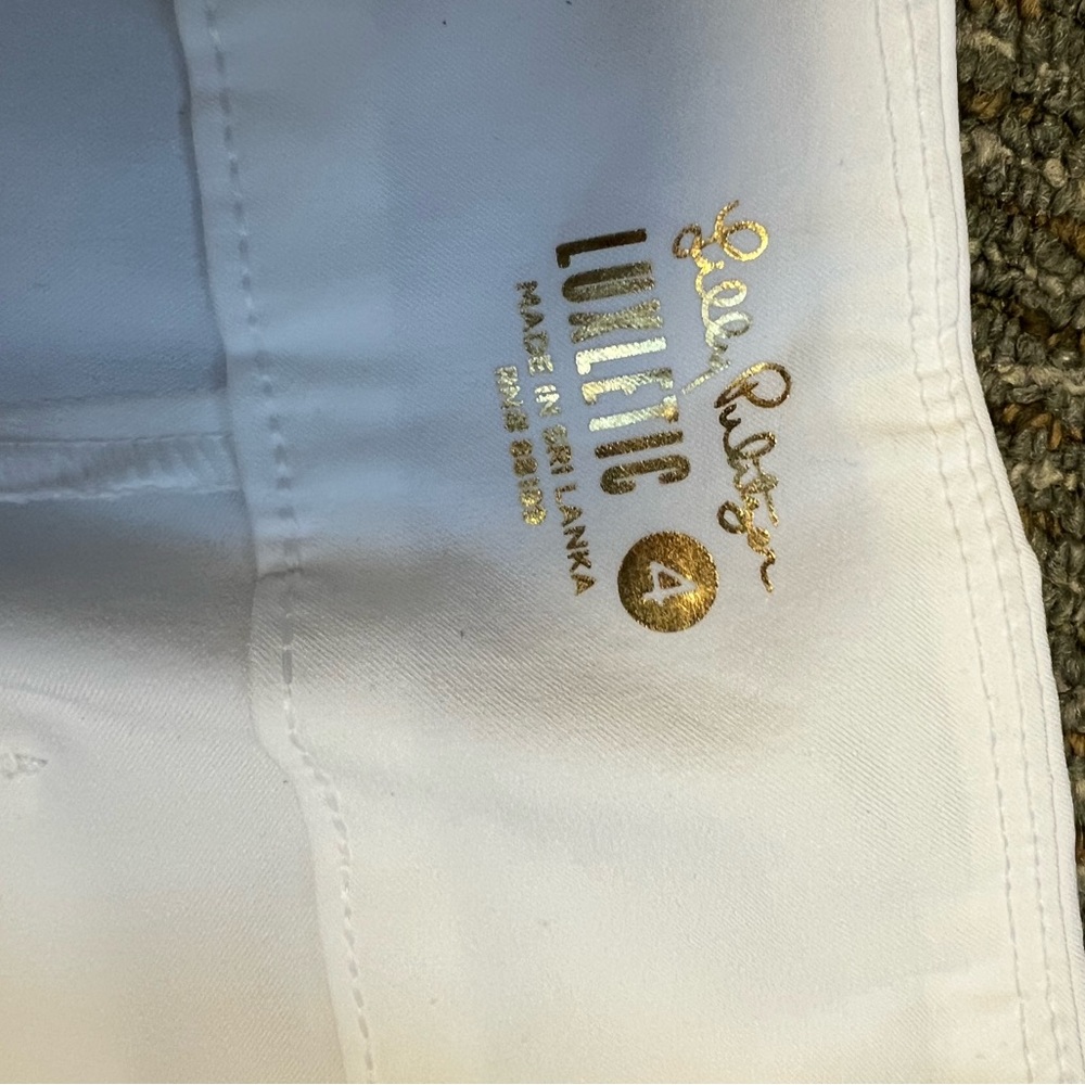 Lily Pulitzer Luxletic white pants